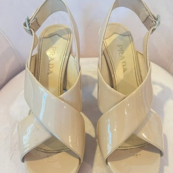 Prada Nude Platform Size 8 - Picture 5 of 8